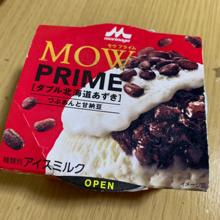 「森永 MOW PRIME ダブル北海道あずき カップ105ml」のクチコミ画像 by ごりりさん