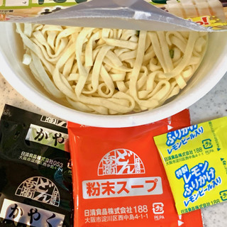 「日清食品 日清のどん兵衛 塩豚ねぎうどん カップ79g」のクチコミ画像 by めりけんさん