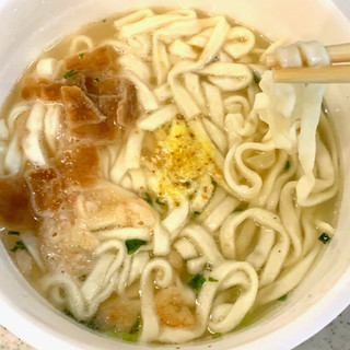 「日清食品 日清のどん兵衛 塩豚ねぎうどん カップ79g」のクチコミ画像 by めりけんさん