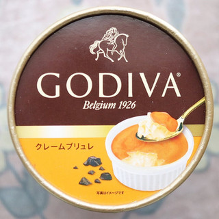「ゴディバ カップアイス クリームブリュレ カップ100ml」のクチコミ画像 by Yulikaさん