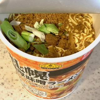 「イオン トップバリュ ベストプライス 札幌濃厚味噌ラーメン カップ72g」のクチコミ画像 by めりけんさん