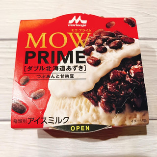 「森永 MOW PRIME ダブル北海道あずき カップ105ml」のクチコミ画像 by ice-tokkoさん