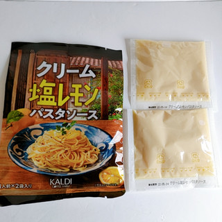 「カルディ オリジナル 塩レモンパスタソース 袋30g」のクチコミ画像 by ミヌゥさん