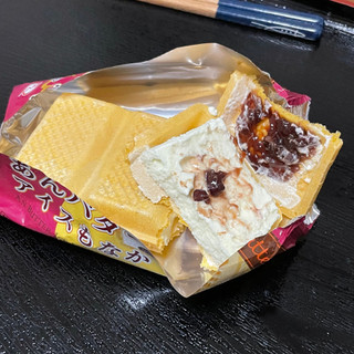 「横山冷菓 あんバターアイスもなか」のクチコミ画像 by たらぬんさん