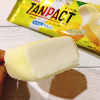 「明治 TANPACT アイスバー レモンヨーグルト味 袋81ml」のクチコミ画像 by ice-tokkoさん