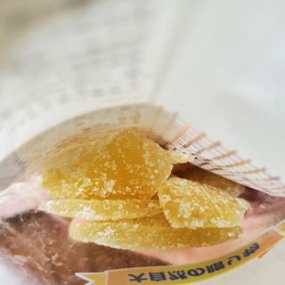 「ホクセイ食産 タイニーファーム のどにやさしいしょうが砂糖漬け 大自然の贈り物 ドライフルーツ」のクチコミ画像 by レビュアーさん
