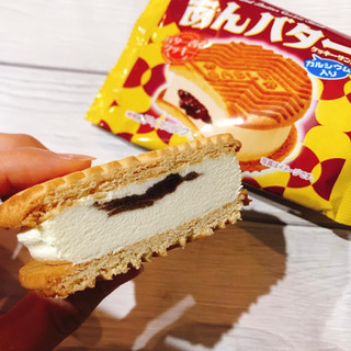 「FUTABA あんバタークッキーサンド 1個」のクチコミ画像 by ice-tokkoさん