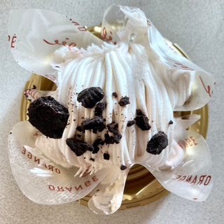 「オランジェ クッキー＆北海道練乳クリームのモンブラン パック1個」のクチコミ画像 by カスタード ホイップさん