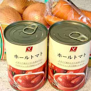「Vセレクト ホールトマト 400g」のクチコミ画像 by めりけんさん
