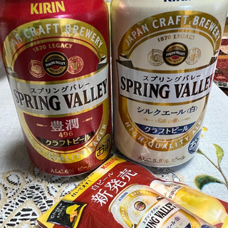 「KIRIN SPRING VALLEY シルクエール 白 缶350ml」のクチコミ画像 by SweetSilさん