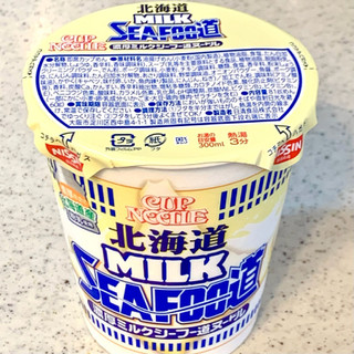 「日清食品 カップヌードル 北海道濃厚ミルクシーフー道ヌードル カップ81g」のクチコミ画像 by めりけんさん