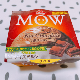 「森永 MOW 濃チョコレート 140ml」のクチコミ画像 by ぺりちゃんさん