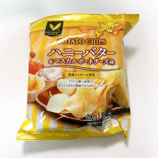 「Vマークバリュープラス ポテトチップス ハニーバター＆マスカルポーネチーズ味 60g」のクチコミ画像 by こつめかわうそさん