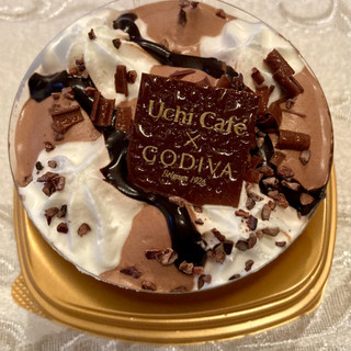 「ローソン Uchi Cafe’ × GODIVA クラシックショコラリース」のクチコミ画像 by AuVieuxさん