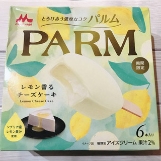 「森永 PARM レモン香るチーズケーキ 箱55ml×6」のクチコミ画像 by ice-tokkoさん