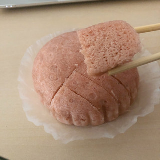 「木村屋 ジャンボ蒸しケーキ 桜」のクチコミ画像 by こつめかわうそさん