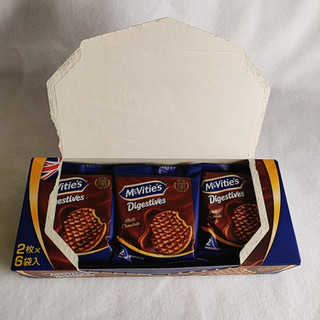 「マクビティ ダイジェスティブビスケットチョコレート 箱2枚×6」のクチコミ画像 by ミヌゥさん