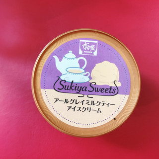 「すき家 Sukiya Sweets アールグレイミルクティーアイスクリーム 122ml」のクチコミ画像 by ice-tokkoさん