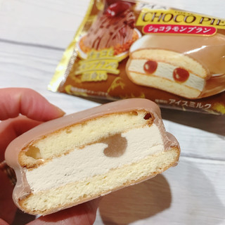 「ロッテ チョコパイアイス ショコラモンブラン 袋50ml」のクチコミ画像 by ice-tokkoさん