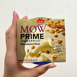 「森永 MOW PRIME マカダミアナッツ カップ105ml」のクチコミ画像 by apricotさん