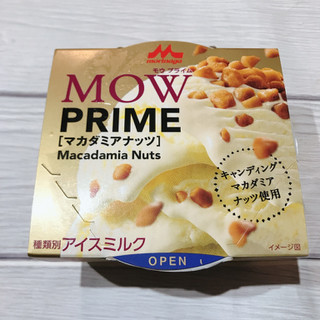「森永 MOW PRIME マカダミアナッツ カップ105ml」のクチコミ画像 by ice-tokkoさん
