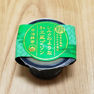 「徳島産業 シルクのような和三盆プリン 宇治抹茶 120g」のクチコミ画像 by みにぃ321321さん