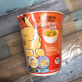 「サンヨー食品 サッポロ一番 ポケモンヌードル トマトクリーム風ラーメン 1個」のクチコミ画像 by ぺりちゃんさん