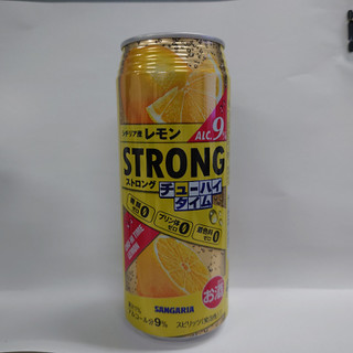 「サンガリア ストロングチューハイタイムゼロ レモン 缶490ml」のクチコミ画像 by tddtakaさん