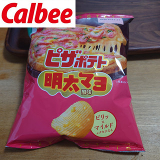 「カルビー ピザポテト 明太マヨ風味 袋57g」のクチコミ画像 by tddtakaさん