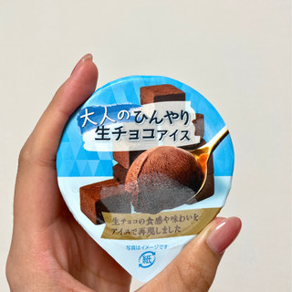 「赤城 大人のひんやり生チョコアイス」のクチコミ画像 by apricotさん
