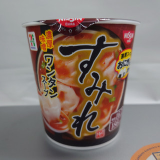 「セブンプレミアム すみれ 濃厚味噌ワンタンスープ カップ46g」のクチコミ画像 by tddtakaさん
