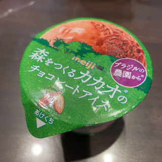 「明治 森をつくるカカオのチョコレートアイス」のクチコミ画像 by ぺりちゃんさん
