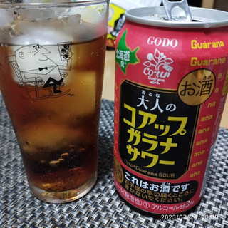 「合同酒精 ご当地チューハイシリーズ 大人のコアップガラナサワー 350ml」のクチコミ画像 by 道民はっしーはっぴーさん