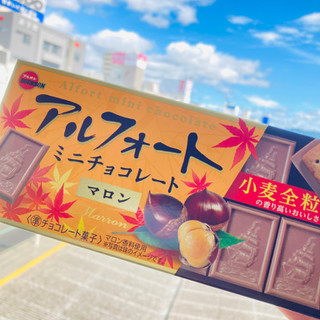 「ブルボン アルフォートミニチョコレート マロン 箱12個」のクチコミ画像 by green_appleさん