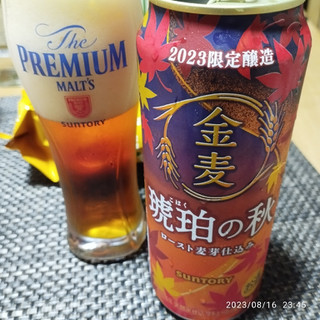 「サントリー 金麦 琥珀の秋 缶500ml」のクチコミ画像 by 道民はっしーはっぴーさん