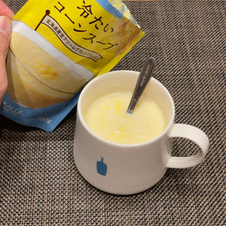 「カルディ スープスープ 冷たいコーンスープ 袋160g」のクチコミ画像 by 芋っさんさん