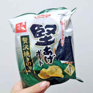 「カルビー 堅あげポテト 焼きのり味 袋72g」のクチコミ画像 by 果季口さん