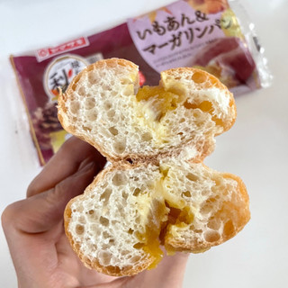 「ヤマザキ いもあん＆マーガリンパン 袋1個」のクチコミ画像 by 芋っさんさん