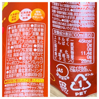 「ポッカサッポロ Ribbon ナポリン ボトル470ml」のクチコミ画像 by もみぃさん