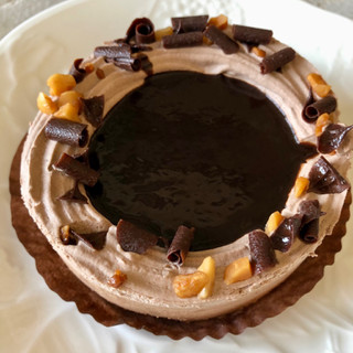 「スターバックス チョコレートクランブル ムースケーキ」のクチコミ画像 by AuVieuxさん