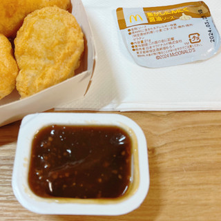 「マクドナルド 焦がしにんにく醤油ソース」のクチコミ画像 by もみぃさん