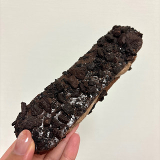 「ファミリーマート ファミマルSweets ブラックサンダー ザクザクチョコクッキーサンド 袋1個」のクチコミ画像 by apricotさん