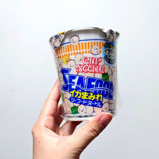 「日清食品 カップヌードル シーフードヌードル イカまみれ カップ74g」のクチコミ画像 by 果季口さん