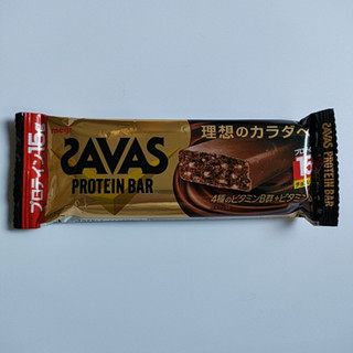「ザバス プロテインバー チョコレート味 袋1本」のクチコミ画像 by ミヌゥさん