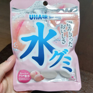 「UHA味覚糖 水グミ ピーチ味 袋40g」のクチコミ画像 by Yuka_Riiさん