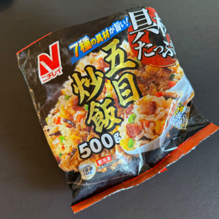 「ニチレイ レンジでふっくらパラッと五目炒飯 袋500g」のクチコミ画像 by 芋っさんさん