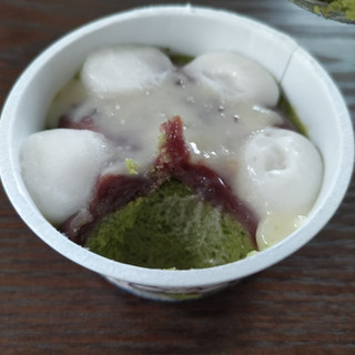 「井村屋 やわもちアイス 抹茶氷 カップ130ml」のクチコミ画像 by Yuka_Riiさん