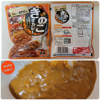 「ハチ きのこなカレー 中辛 袋200g」のクチコミ画像 by レビュアーさん