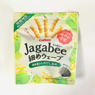 「カルビー Jagabee細めウェーブ 風味豊かなのりしお味 袋35g」のクチコミ画像 by ゆのみさん