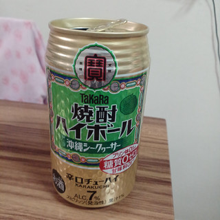 「タカラ 焼酎ハイボール シークァーサー 辛口チューハイ 缶350ml」のクチコミ画像 by 鉄腕子さん